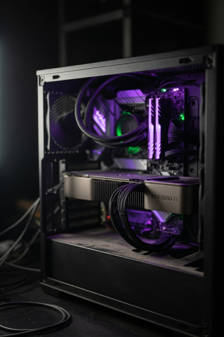 Selbst zusammengestellte Hardware, auf der ATLAS läuft